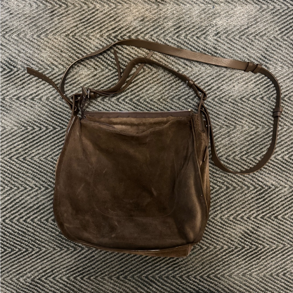 All Saints Suede Bag